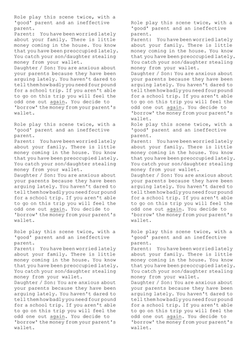 Roleplay Activity for Buddy by Nigel Hinton