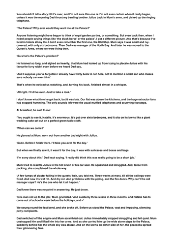 The Tulip Touch: Annotation Handout for Students