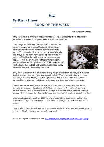 KES review book of the week