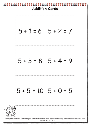 Maths Y1 Autumn Teaching Sequence 3