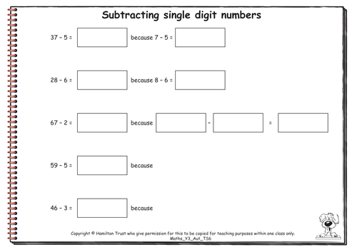 Maths Y3 Autumn Teaching Sequence 6