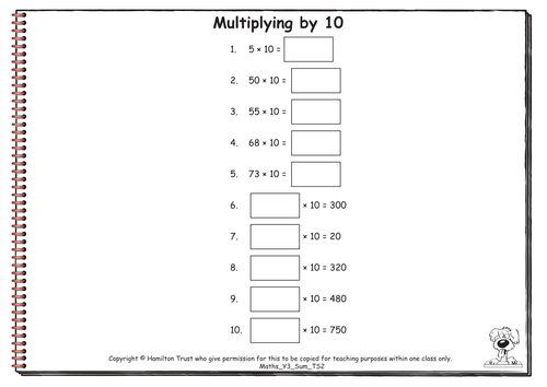 Maths Y3 Summer Teaching Sequence 2