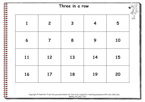 Maths Y4 Autumn Teaching Sequence 3