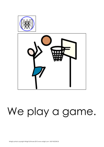 Reading books (easy) 5-8 (illustrated Widgit CIP)