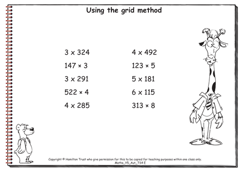 Maths Y5 Autumn Teaching Sequence 4