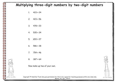 Maths Y6 Spring Teaching Sequence 4
