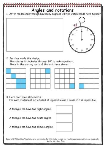 Maths Y6 Summer Teaching Sequence 4