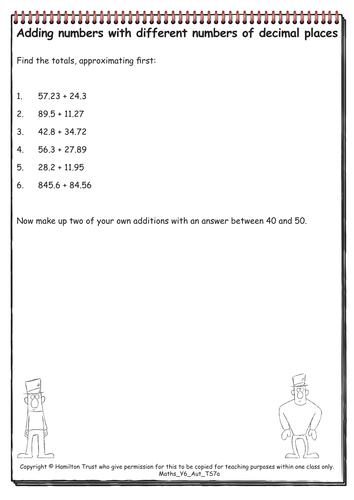 Maths Y6 Summer Teaching Sequence 7a