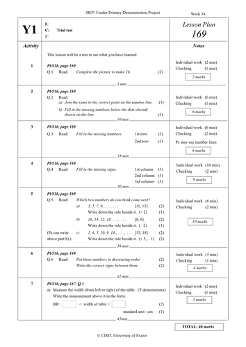 Revision and practice test