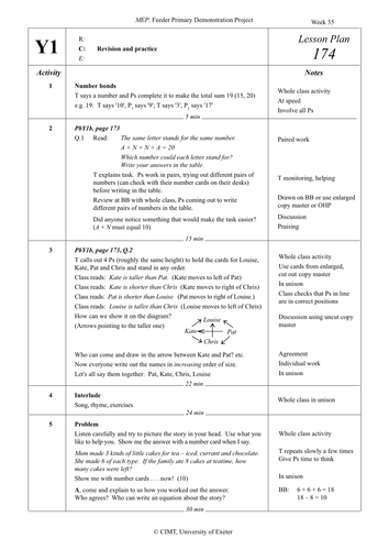 Revision and practice, lesson 7