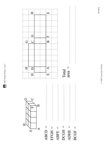 Yr 5 Nets : Lesson 46 | Teaching Resources