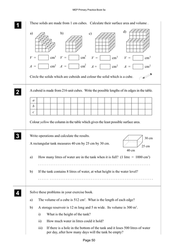 Yr 5 Revision : Lesson 50
