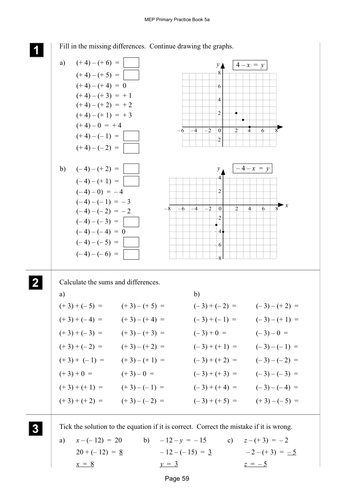 Yr 5 Variation of difference : Lesson 59