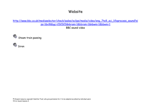 Introduction to sound