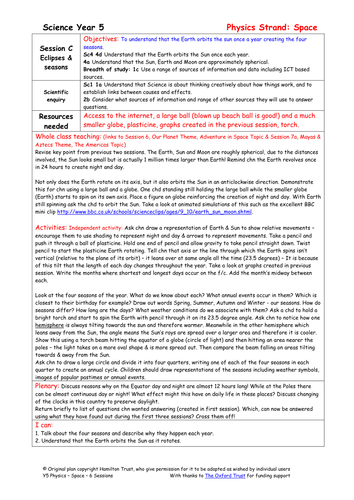 Eclipses and seasons