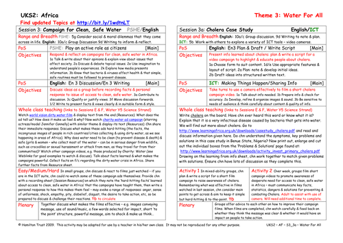 Cholera Case Study