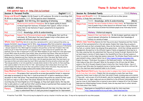 Personal Profile | Teaching Resources