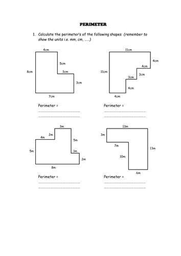 my homework lesson 2 perimeter