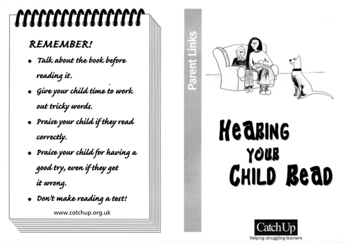 Hearing your child read