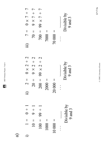 Yr 6 Multiples and factors :Lesson 17