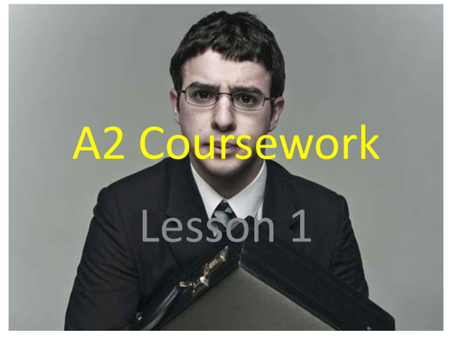 A2 PDP Lesson 1 Edexcell