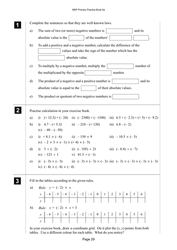 Yr 6 Mental Calculations