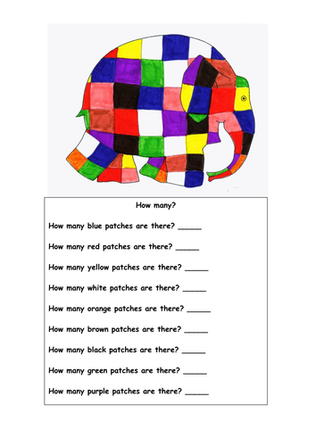 Elmer the Elephant Teaching Resources