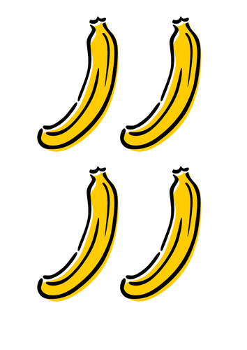 5 Bananas Counting Rhyme