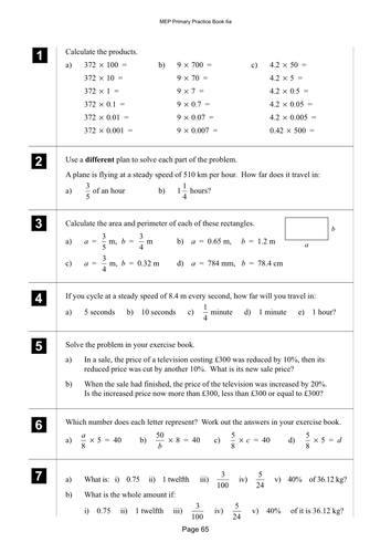 Yr 6 Revision : Lesson 65