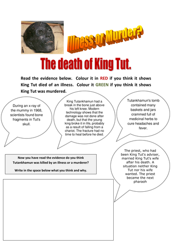 Who killed King Tut?