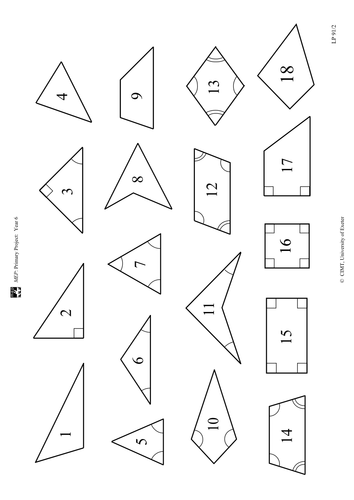 Yr 6 Shape : Lesson 91