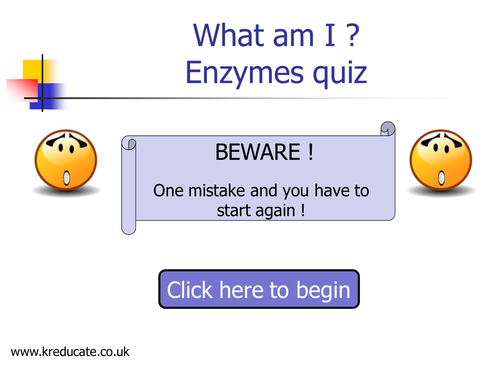Enzymes quiz ( digestive enzymes)
