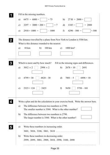 Yr 4 Revision : Lesson 35