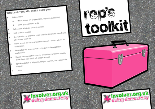 School council rep's toolkit