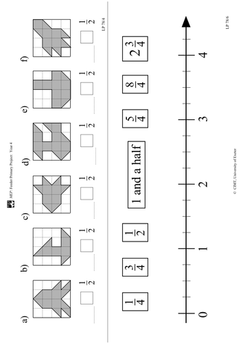 Yr 4 Fractions : Lesson 78