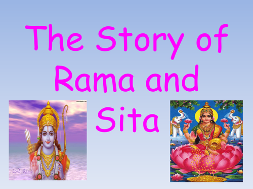 Story of Rama and sita (simplified) / Diwali