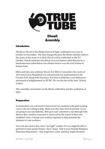 Diwali Assembly