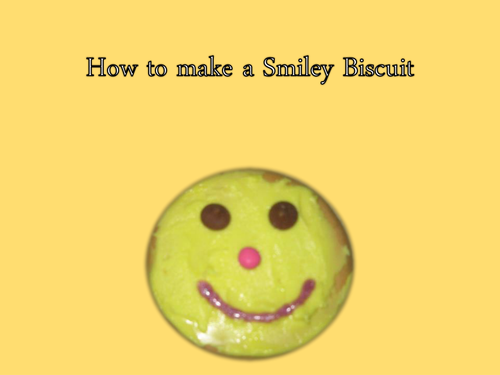 How to make a Smiley Biscuit