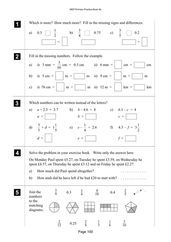 Yr 4 Revision : Lesson 100