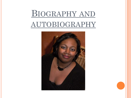 Biography and Autobiography
