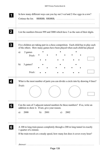 Yr 4 revision : Lesson 139