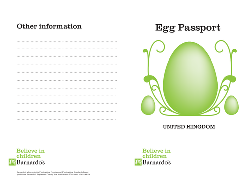 Barnardo's Eggciting Challenge