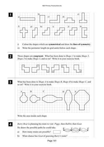 Yr 4 Geometry : Lesson 141