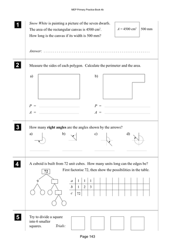Yr 4 Geometry : Lesson 143