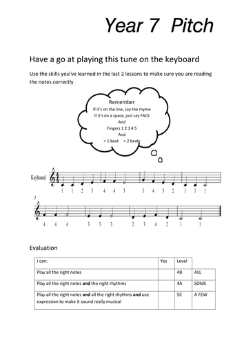 Simple keyboard skills activity | Teaching Resources