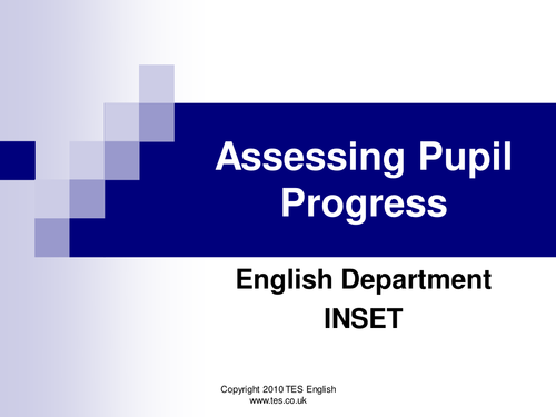 APP in English: Departmental Training Powerpoint