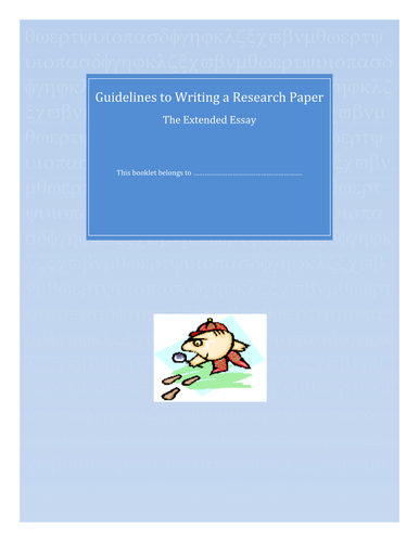Research Paper Guidelines and Assessment Rubric