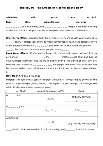 alcohol-effects-worksheet-darts-teaching-resources