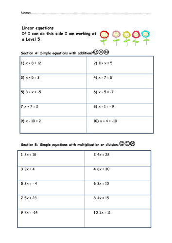 linear-equations-worksheets-teaching-resources