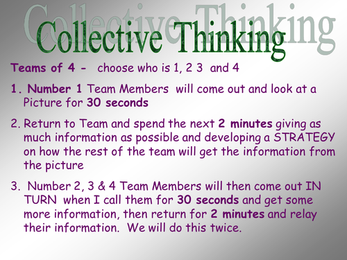 Collective Memory - Transformations - Game